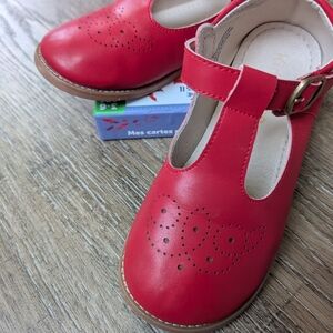 Girls Red Mary Jane Shoes